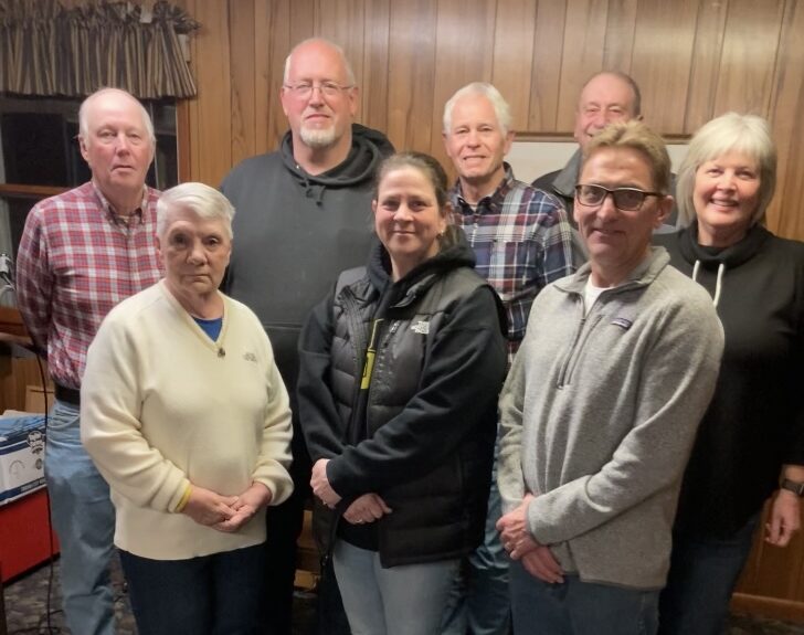 Our church council members in a group photo.